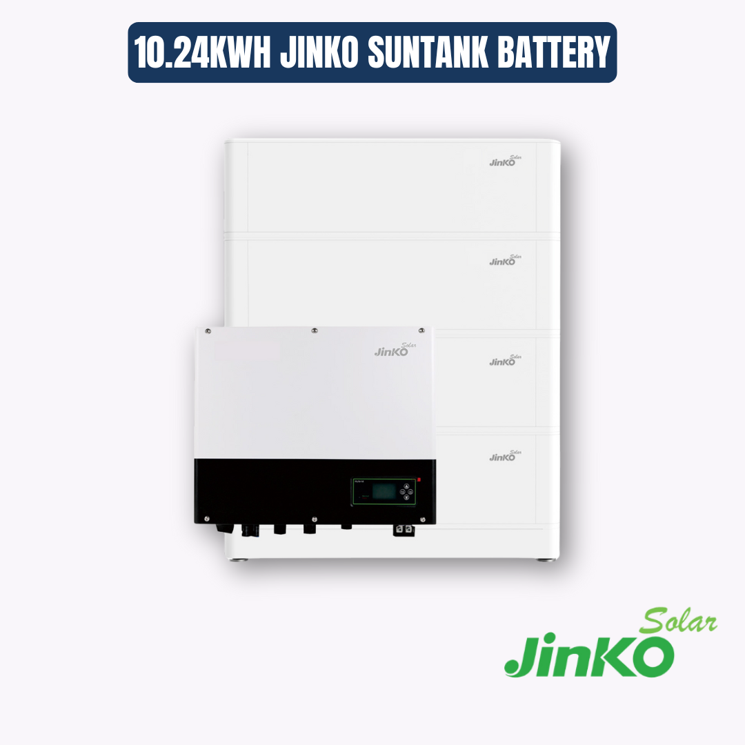 10.24kWh Jinko SUNTANK Battery Energy Storage System for scalable and reliable solar energy storage.