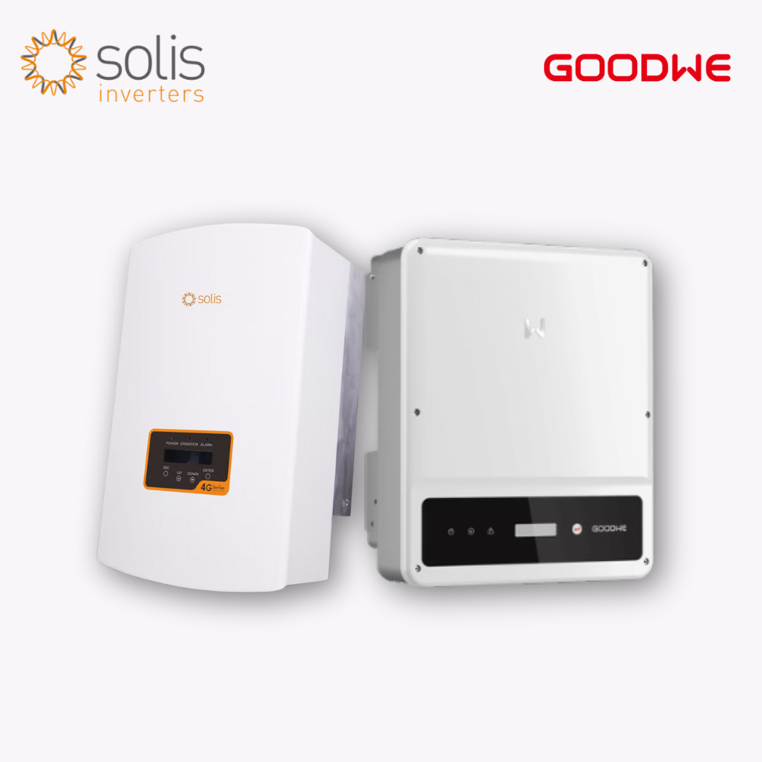 10kW Solis/Goodwe three-phase solar inverter for efficient energy conversion and stable power distribution.